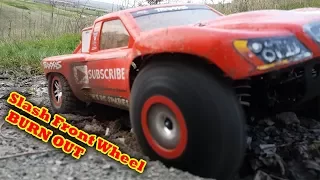 BROKE my Traxxas SLASH 4x4 ooooooooops!!