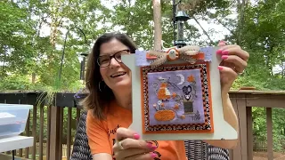 Stitching Is Elementary ~ Floss Tube #48 ~ Stitch Halloween in June Kick Off!