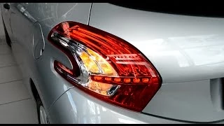 2014 Original Peugeot 208 Facelift LED Rear light tail lights Rückleuchten Rücklicht Heckleuchte