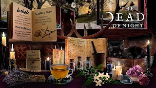 Witch's Imbolc Altar Ambience 🧹🕯️🔥❄️ | Witch ASMR & Magical Sounds