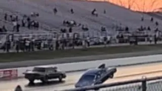 Grudge race pro mod Chevy nova vs a fox body mustang