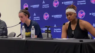 Caitlin Clark, NaLyssa Smith, coach Christie Sides on defense, physicality after Fever loss to Storm