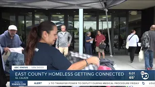El Cajon homeless treated like 'some kind of animal,' finds help in event