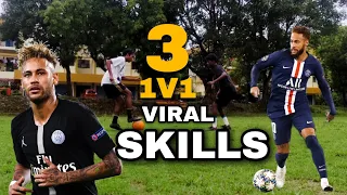 LEARN 3 NEYMAR JR VIRAL SKILLS  TUTORIAL 🔥⚽🚀 ll LEARN EASY AND EFFECTIVE SKILLS ⚡🚀