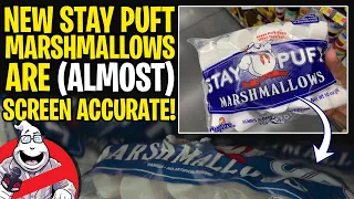 New Ghostbusters Stay Puft Marshmallows are (almost) screen accurate!