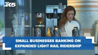 Businesses bank on light rail customer boom