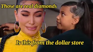 North West Humbling Her Mom Kim Kardashian For 2 mins straight