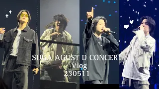 SUGA AGUST D CONCERT IN LA | MY FIRST GA EXPERIENCE ~ DAY 2 VLOG