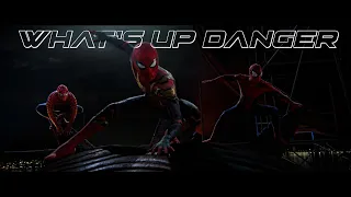 SPIDER-MAN NO WAY HOME: The Three Spider Men Swinging || FT What's Up Danger