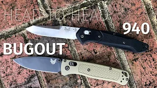 Head to Head:  Benchmade Bugout vs 940 Review