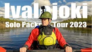 Ivalojoki Solotour Teil 1 |  Mit dem Packraft durch finnisch Lappland