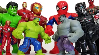 Avengers transform into another Avengers! Defeat Villains! Hulk, Spider-Man, Iron Man, Romeo, Thor