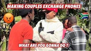 Making couples switching phones for 60sec 🥳 SEASON 2 ( 🇿🇦SA EDITION )|EPISODE 114 |