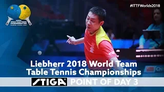 2018 World Team Championships | STIGA Point of Day 3