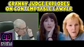 ENTITLED LAWYER RAGES at JUDGE and KAREN THINKS THIS IS A WENDY'S in Family Court