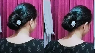 Simple Beautiful Hairstyles For Girls at Home / Easy Clutcher Bun Hairstyles / Bun Styles @UlikeOnly