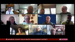 Monroe County Solid Waste Management District, November 12, 2020