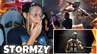 AMERICAN REACTS TO STORMZY- BLINDED BY YOUR GRACE PT 2 (LIVE AT GLASTONBURY) **emotional**| Favour