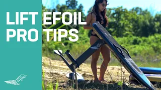 Pro Tips - eFoil (Electric Hydrofoil Surfboard) Riding Techniques