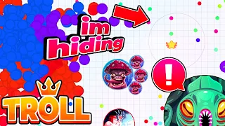 Agar.io Mobile - CAN YOU SEE ME TROLL + 255,000 HIGH SCORE