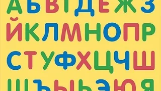 Russian Alphabet.  Russian letters and sounds