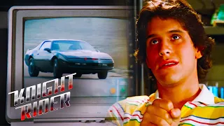 The Kid Uses Joystick Controller to To Control KITT | Knight Rider