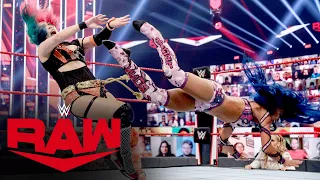 Asuka vs. Sasha Banks – Raw Women’s Championship Lumberjack Match: Raw, Aug. 24, 2020