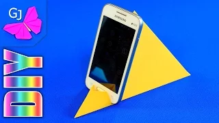 DIY Paper Smartphone Stand (Holder) Instructions