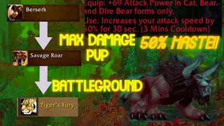 Season Of Discovery- Feral Druid PUMP Mangle PvP With 50% Haste!