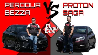 Perodua Bezza 2020 vs Proton Saga 2019 - Mana 1 Patut Pilih?