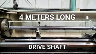 4 Meters Long Drive Shaft | Cnc Lathe Machining