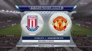 (PS4) FIFA 15 | Stoke City vs Manchester United - Next-Gen Full Gameplay (1080p HD)