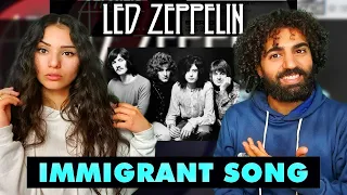 2 in 1 We react to Immigrant Song (Official Audio and Live 1972) | special request | REACTION