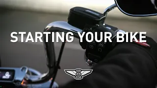 How to Start a Motorcycle | Harley-Davidson Riding Academy