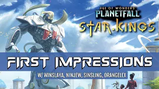 First Impressions of the Star Kings Expansion for Age of Wonder: Planetfall