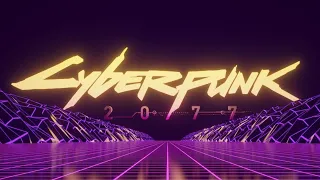 Cyberpunk 2077 but Retrowave