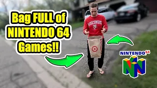 GARAGE SALE DEAL TOO GOOD TO BE TRUE?! / Live Video Game Hunting