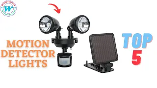 Illuminate Your Space with the Top 5 Best Motion Detector Lights: A Comprehensive Review