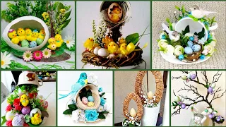 Unique Carft diy Arrangement Easter Amazing spring ideas 2024