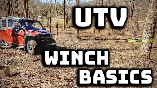 How To Get Your UTV unstuck in seconds - UTV winch basics