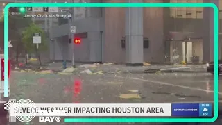 4 people killed amid high winds, heavy rain in Houston