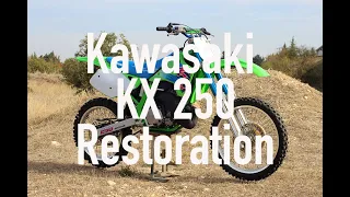 Kawasaki Kx 250 1992 Restoration