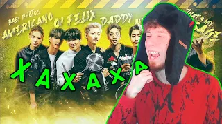 ПЕСНЯ ИЗ МЕМОВ STRAY KIDS (ОЧЕНЬ СМЕШНО!!) | РЕАКЦИЯ