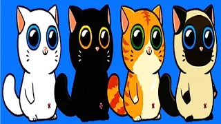 Котик Мимитос #3 – Детский игровой мультик для детей, Котик с улицы! My Virtual cat Mimitos