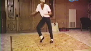 Michael Jackson Rehearsing After (1984 Pepsi Commercial Accident) RARE