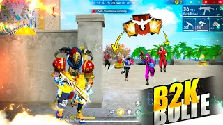 B2K IS BACK 🤯 Solo vs Squad Mac10 + M4A1 III🔥24 Kills Total -Garena free fire | PK GAMERS #freefire