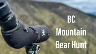 BC Mountain Bear Hunt May 2024