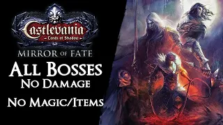 Castlevania: Mirror of Fate - All Bosses on Hardcore【No Damage, Normal Block, Magic, Items】