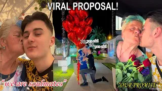 Viral: 19-Year-Old Italian Proposes to his 76-Year-Old ‘Soulmate’