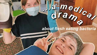 i made this video about flesh eating bacteria for my anatomy class please don't attack me